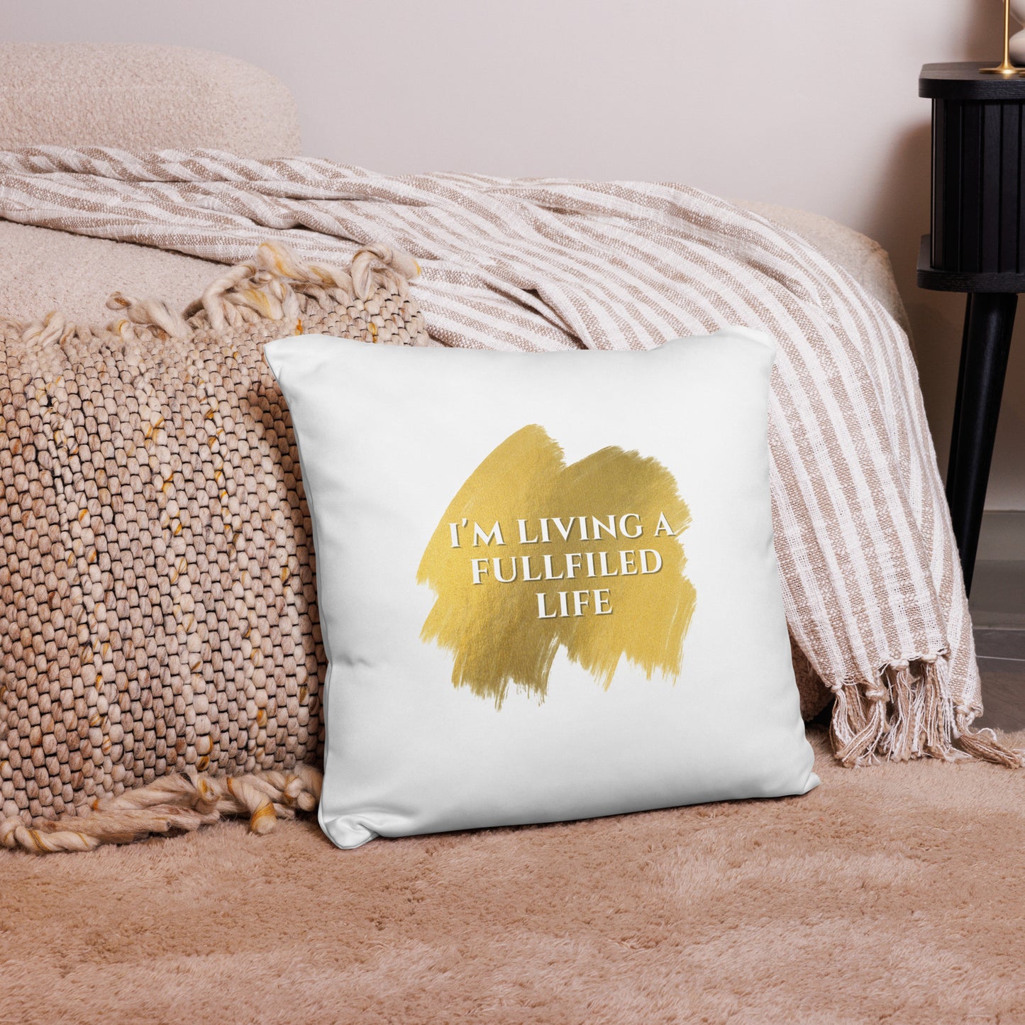 Fulfilled Life - Basic Pillow