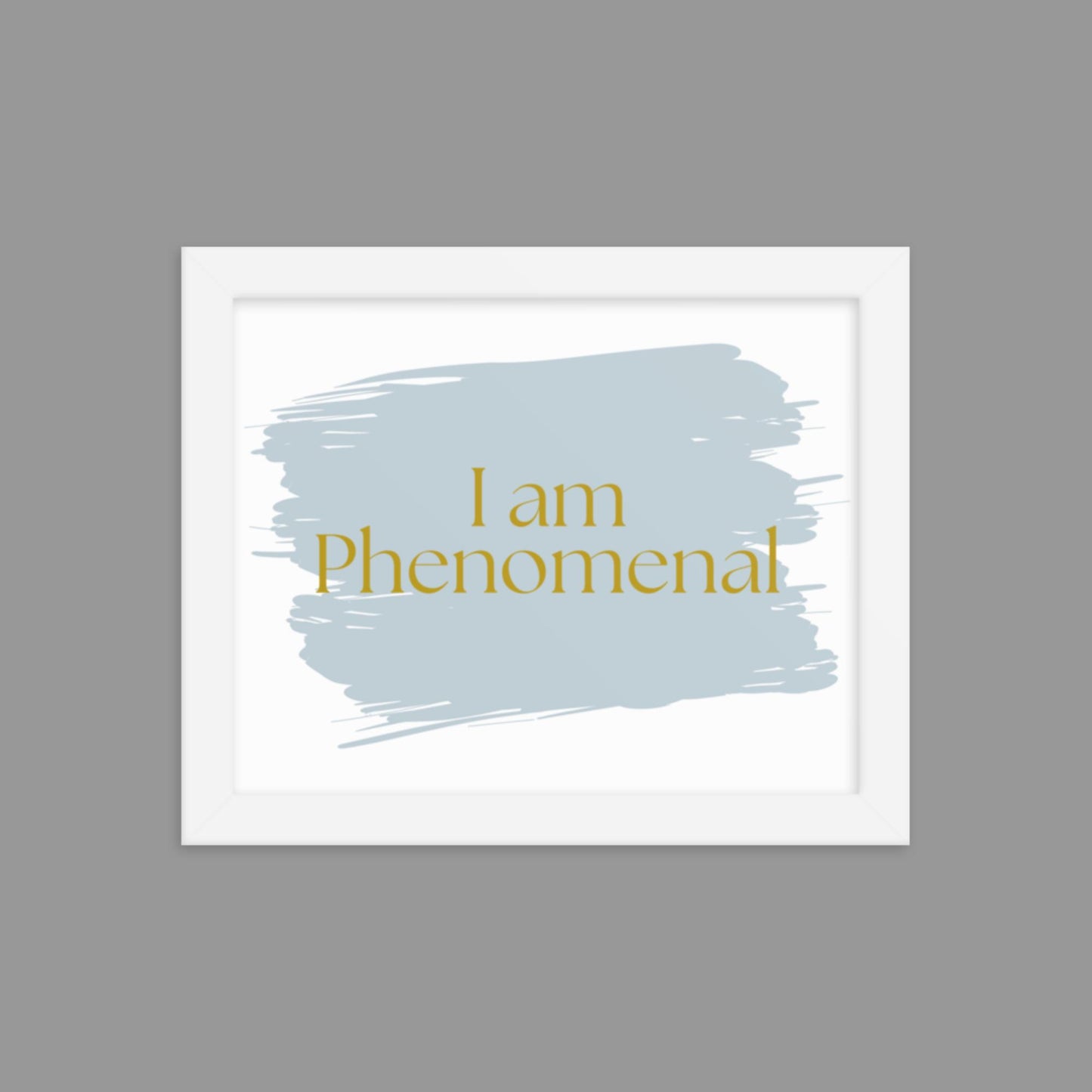 I am Phenomenal - Framed poster