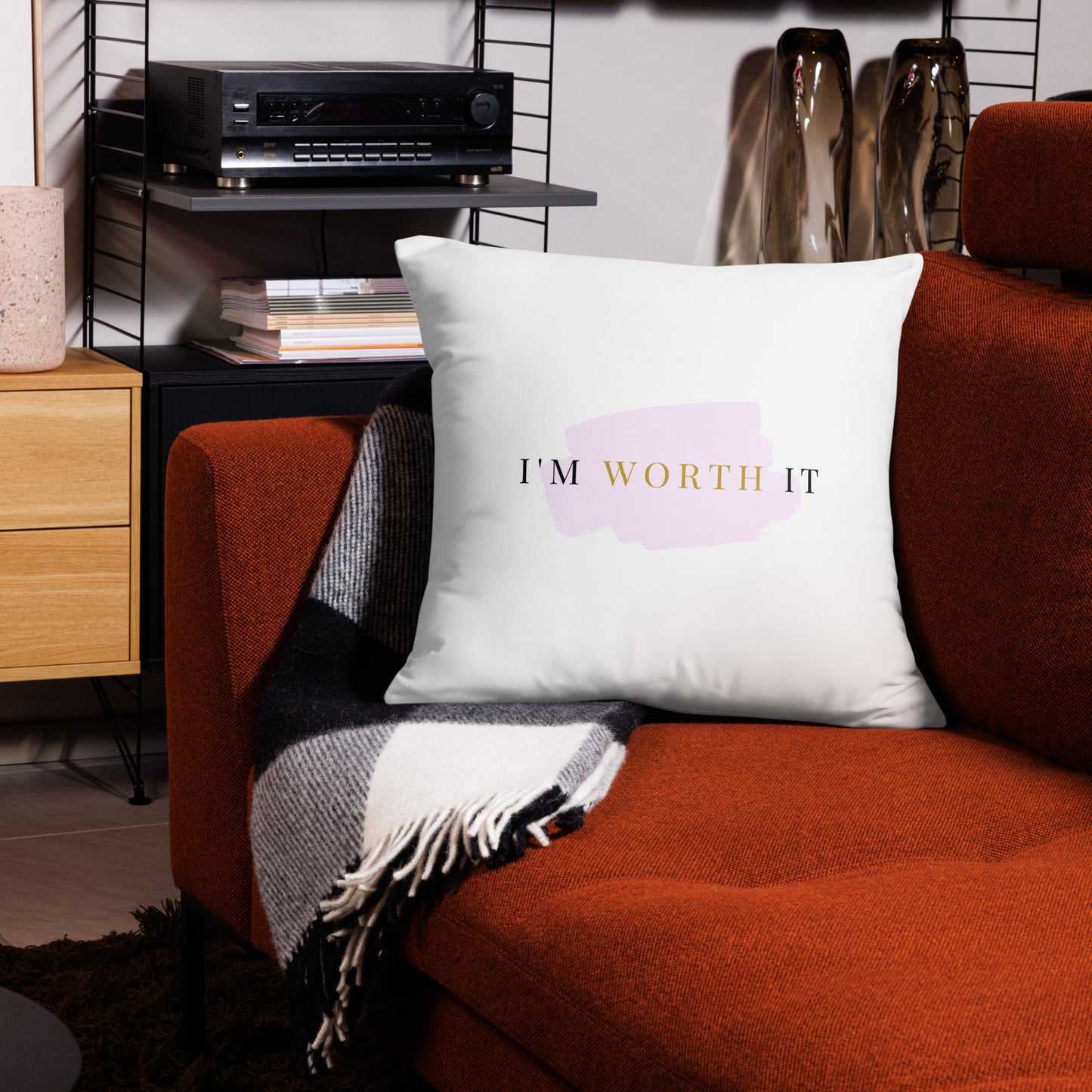 I'm Worth it - Basic Pillow