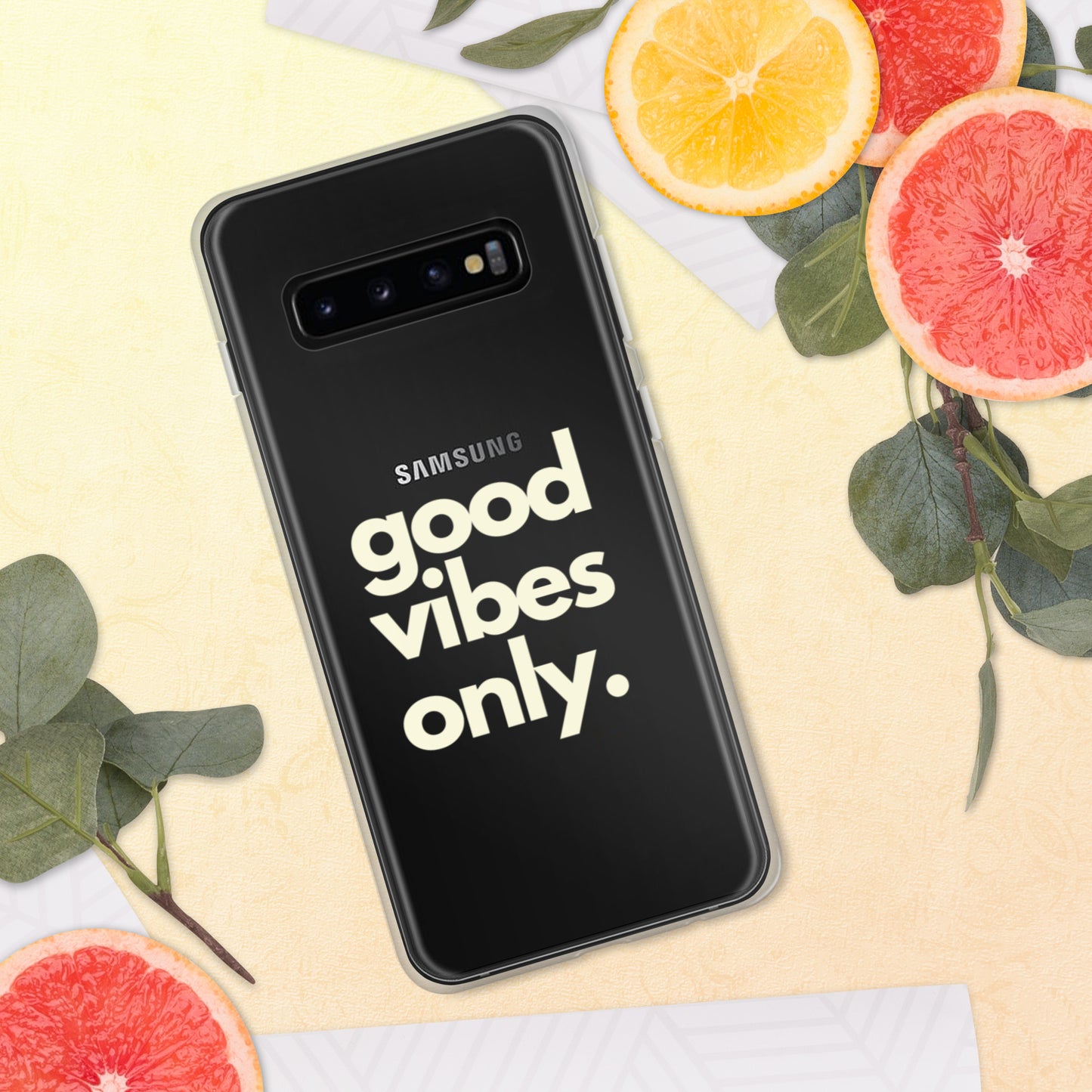 Good Vibes Only - Clear Case for Samsung®