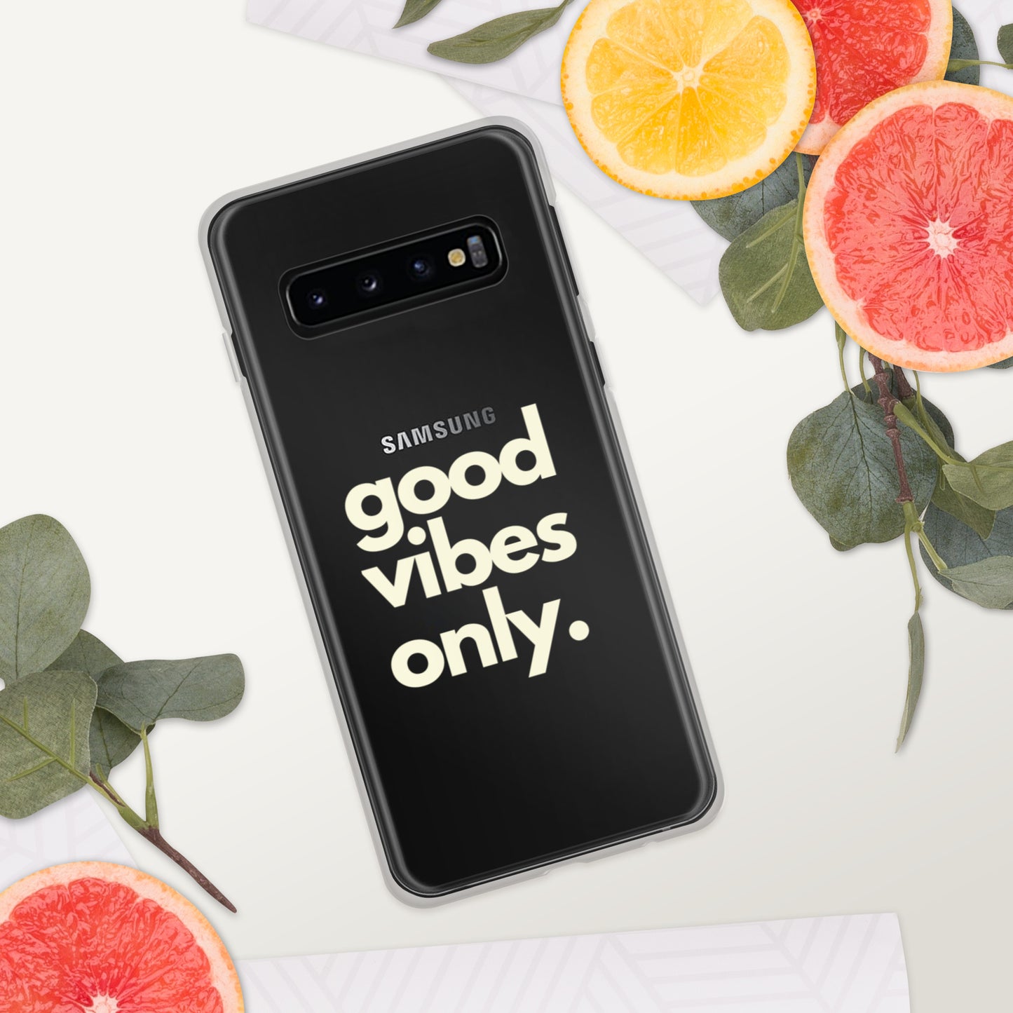 Good Vibes Only - Clear Case for Samsung®