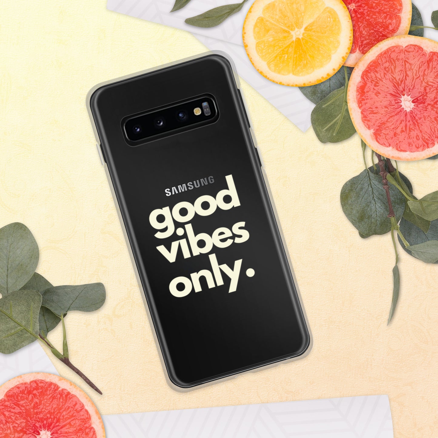 Good Vibes Only - Clear Case for Samsung®