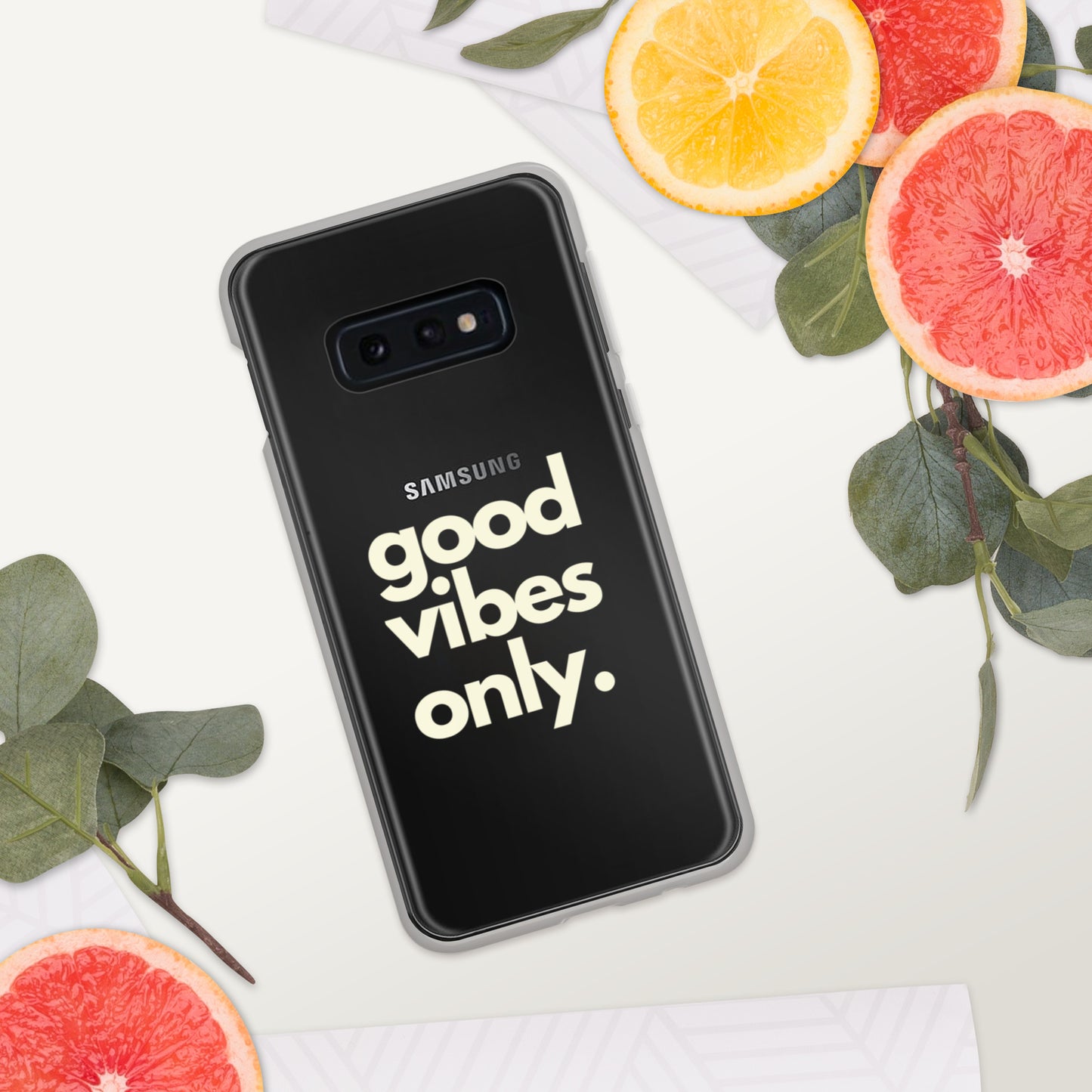 Good Vibes Only - Clear Case for Samsung®