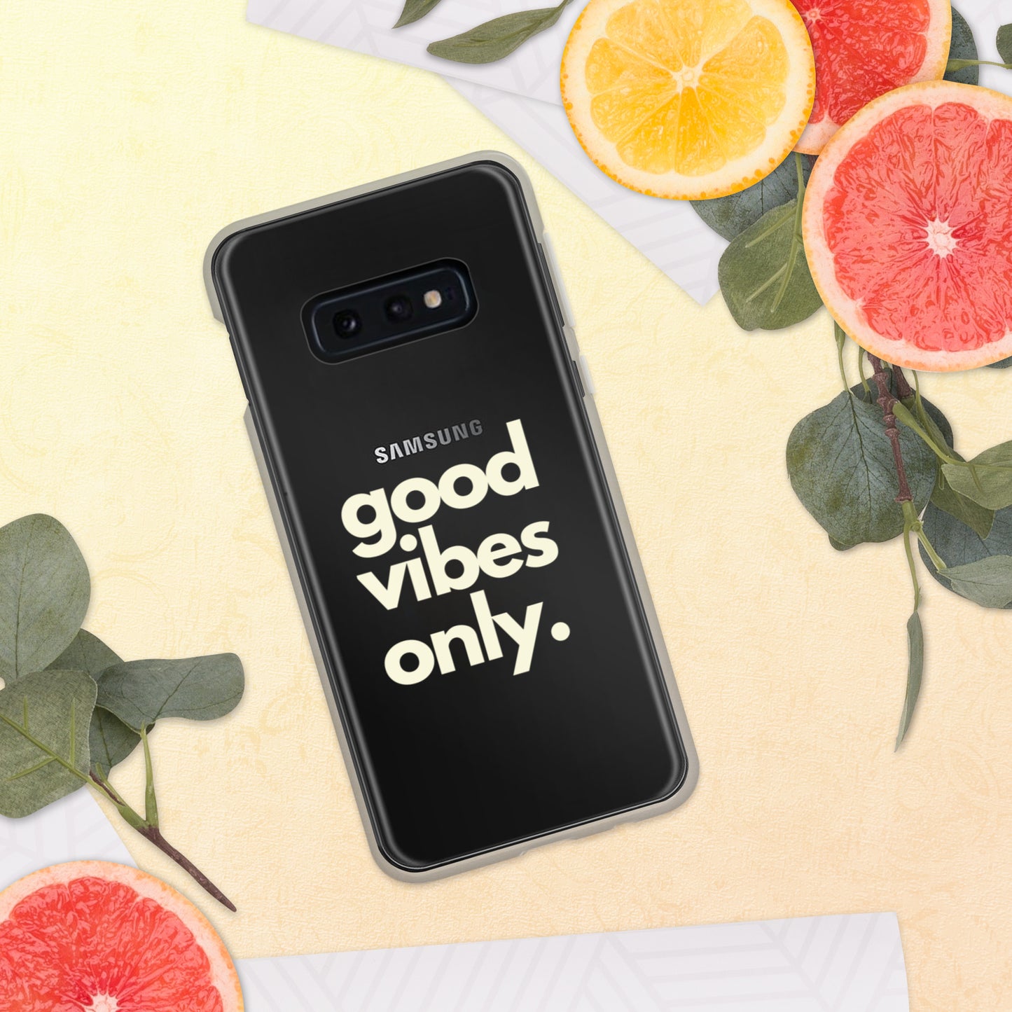 Good Vibes Only - Clear Case for Samsung®