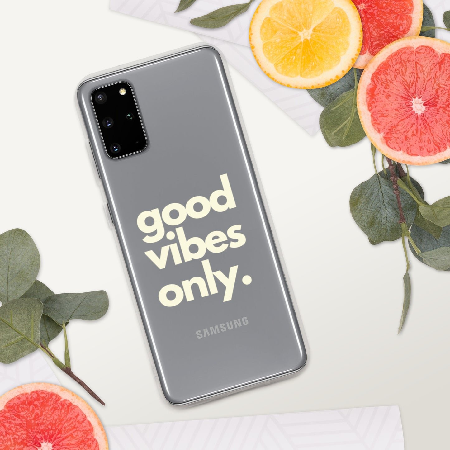 Good Vibes Only - Clear Case for Samsung®