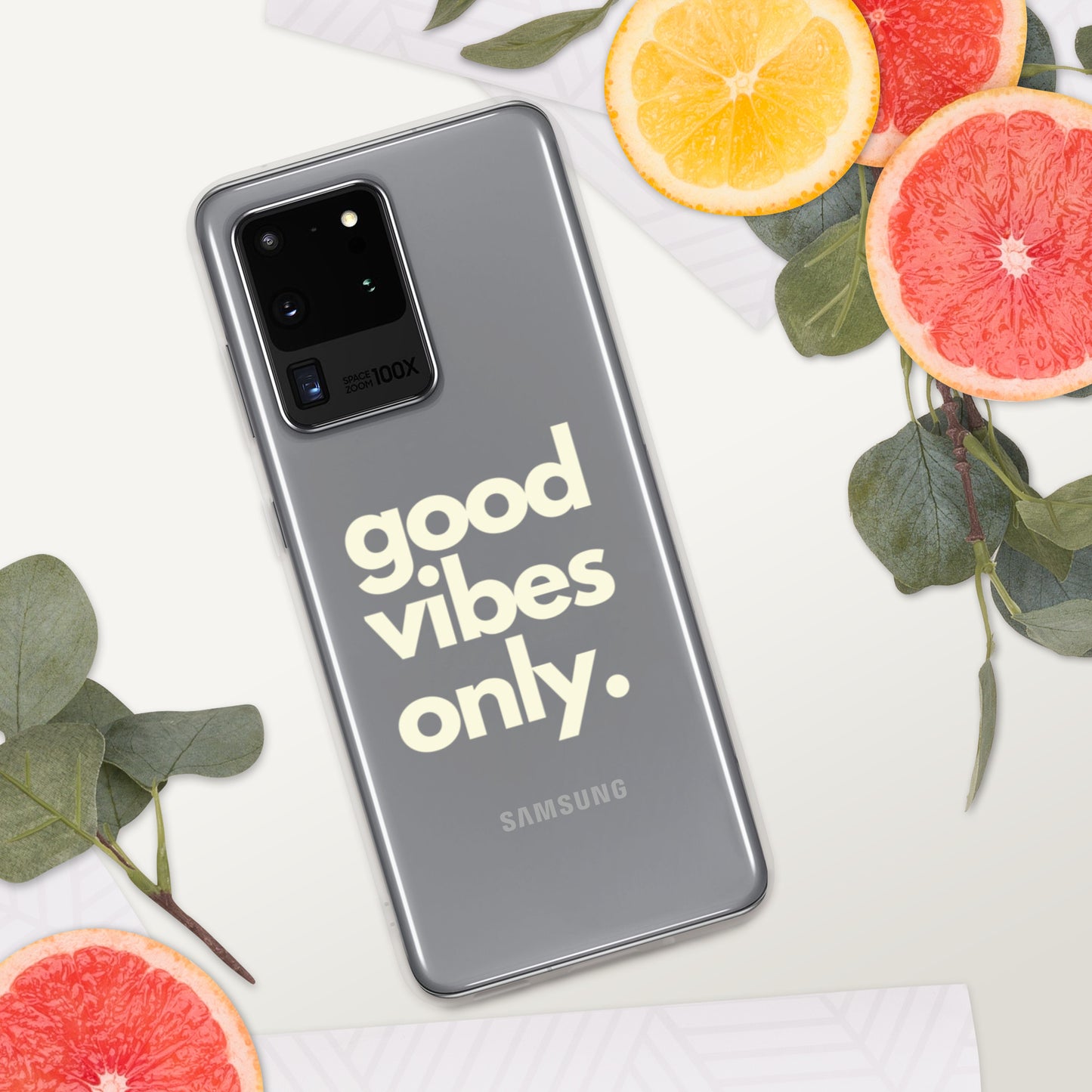 Good Vibes Only - Clear Case for Samsung®