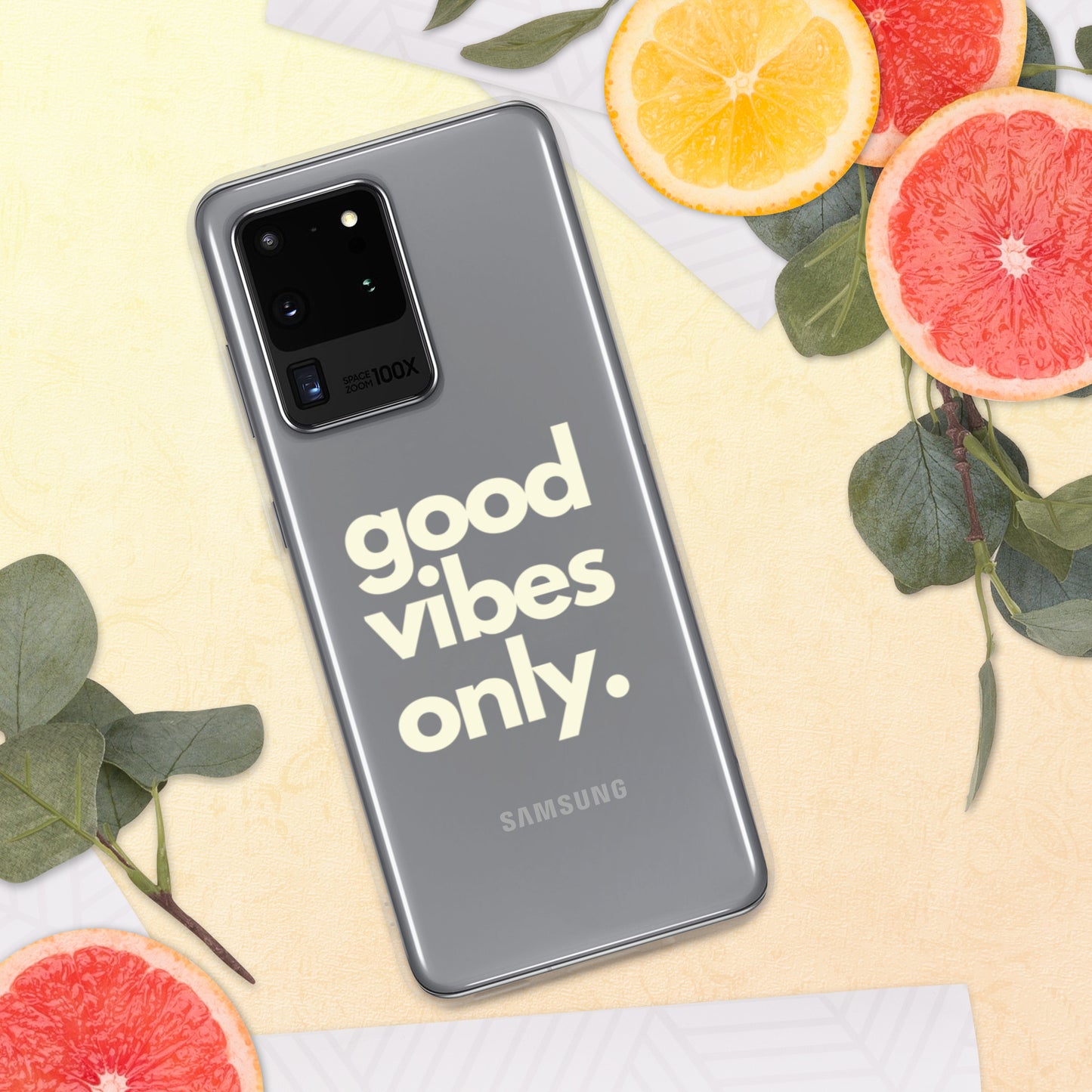 Good Vibes Only - Clear Case for Samsung®