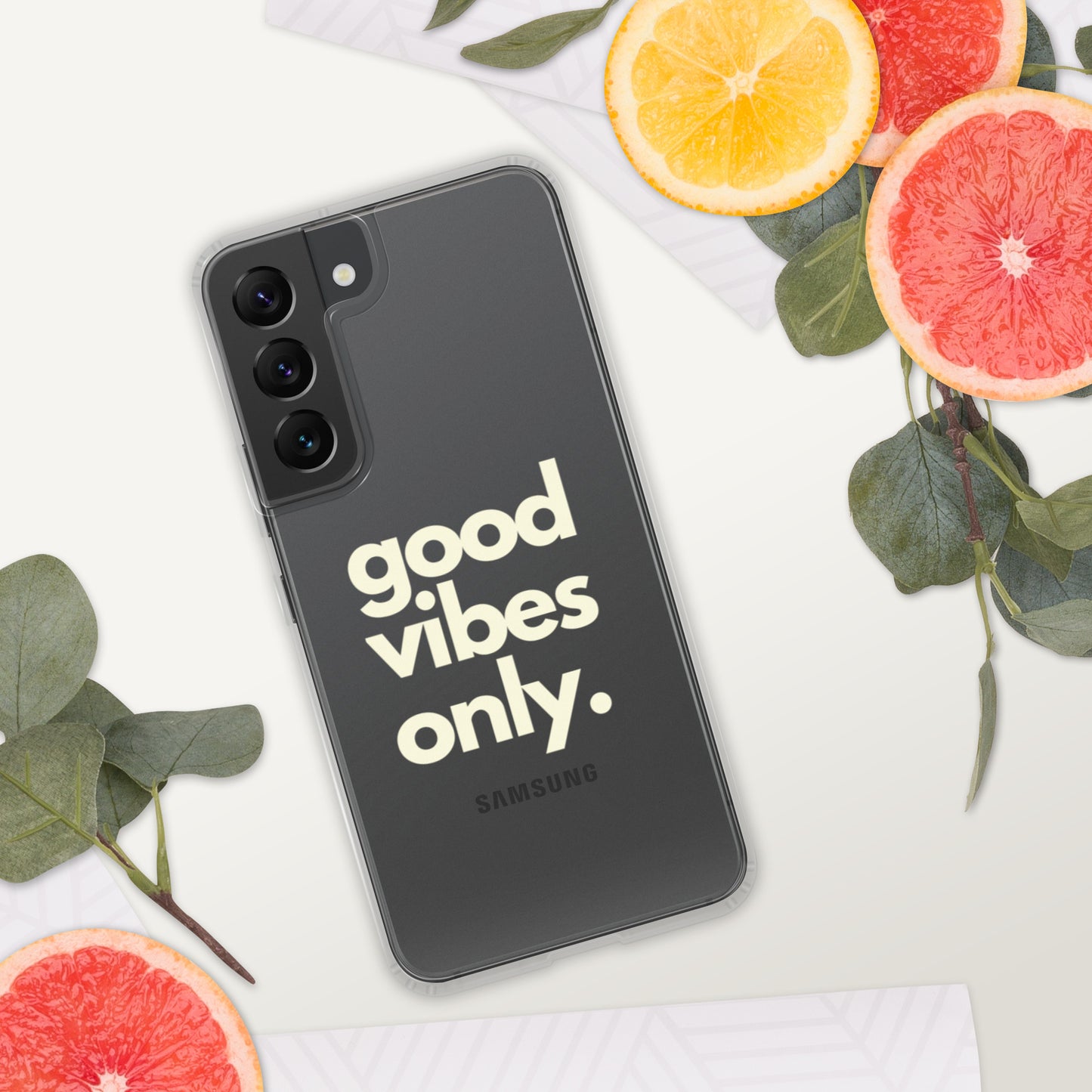 Good Vibes Only - Clear Case for Samsung®