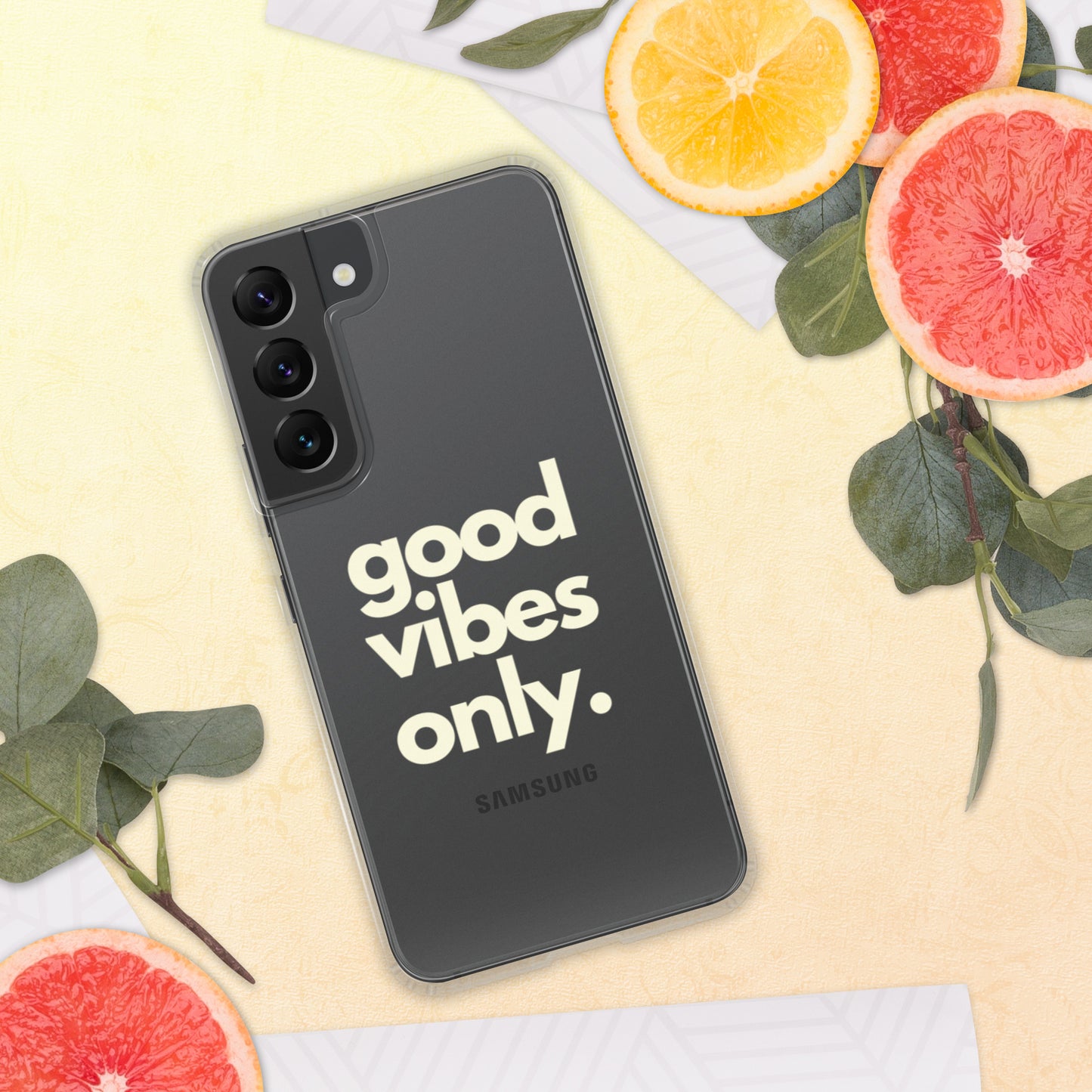 Good Vibes Only - Clear Case for Samsung®