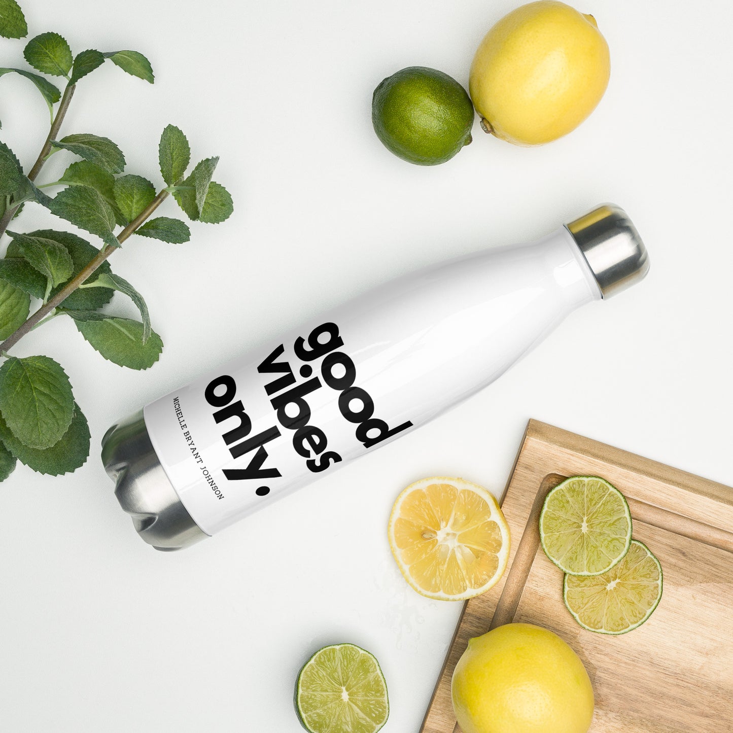 Good Vibes Only - Stainless Steel Water Bottle