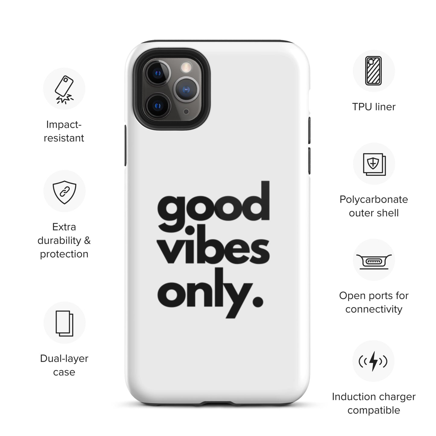 Good Vibes Only - Tough Case for iPhone®