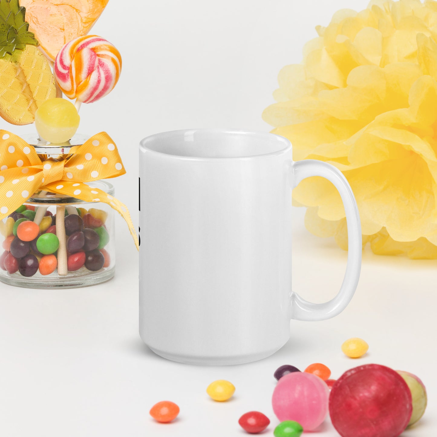 Good Vibes Only - White glossy mug